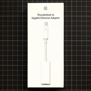 【 未開封 】Apple アップル / Thunderbolt - ギガビット Ethernet アダプタ / MD463ZM/A / Model A1433