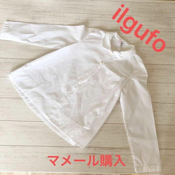 ilgufo イルグッフォ ガールズ　子供服　ブラウス　6歳用 約110〜120cm マメール購入　クリーニング済み