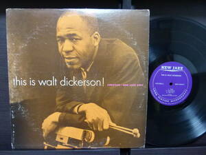 ■激レア■美盤オリジナル■WALT DICKERSON■THIS IS WALT DICKERSON■