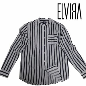ELVIRA エルビラ ストライプシャツ