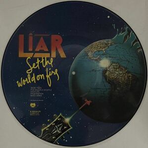 【LP】LIAR / Set The World On Fire 輸入盤