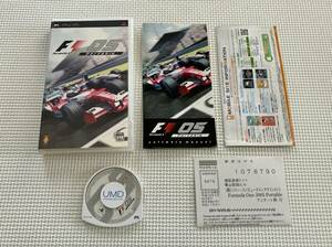 23-PSP-50　プレイステーションポータブル　F1 05 フォーミュラワン2005ポータブル　動作品　PSP