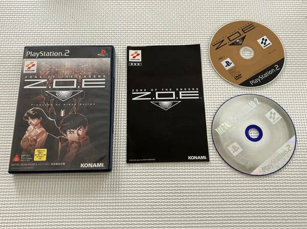 23-PS2-715　プレイステーション2　Z.O.E ZONE OF THE ENDERS　動作品　PS2　プレステ2