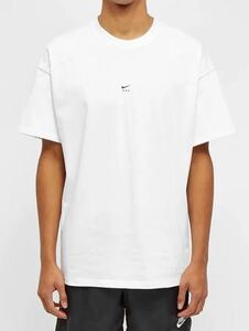 【希少サイズ】NIKE × MMW Matthew M Williams NRG SE S/S TEE ナイキ マシューウィリアムス ロゴプリントTシャツ XL 白 ビッグシルエット