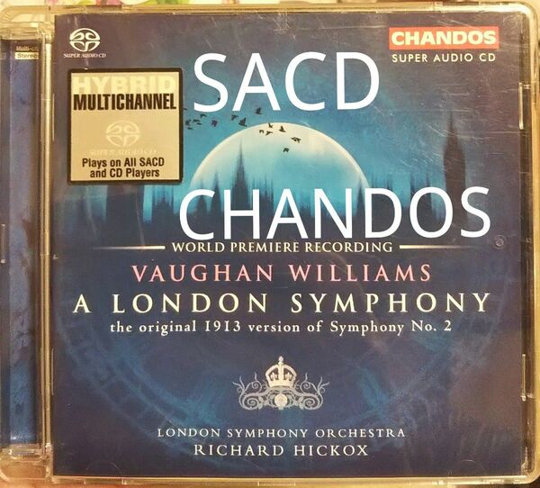 SACD ロンドン交響楽団 vaughan williams butterworth richard hickox 交響曲　LSO