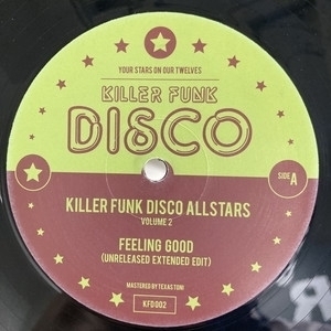 【HMV渋谷】KILLER FUNK DISCO ALLSTARS/KILLER FUNK DISCO ALLSTARS VOLUME 2(KFD002)