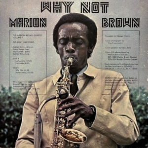 【HMV渋谷】MARION BROWN/WHY NOT(ESP1040)