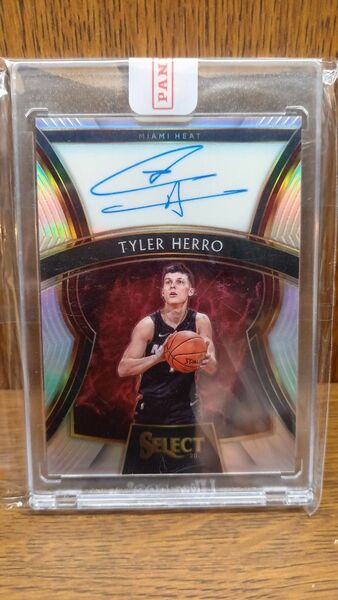 tyler herro 2019-20 panini basketball select auto 149シリ 直筆サイン　rc