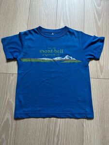 mont-bell モンベル 半袖Tシャツ　120 WIC.T ウィックロン　モンベルt　　　