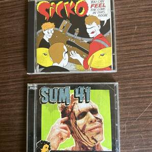 SICKO YOU CAN FEEL THE LOVE IN THIS ROOM CD SUM 41 Does This Look Infected OFFSPRING RANCID NOFX メロコア 2枚組 Hi-STANDARD