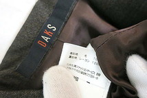 【中古】DAKS ダックス ジャケット レディース ブラウン テーラード ブラウン 日本製 秋冬 サイズ10　お値下げ_画像3