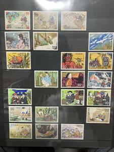  special stamp old tale series 21 kind 21 sheets 