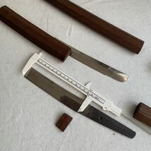 残欠　合法品　2点　江戸時代　１４.7cm.１３.5cm_画像4