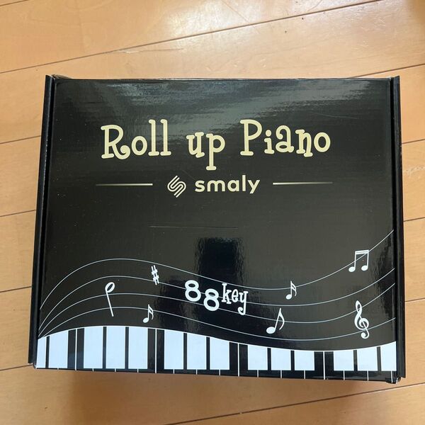 ロールアップピアノ 88鍵盤 フットペダル付 充電式 smaly roll up piano 88key