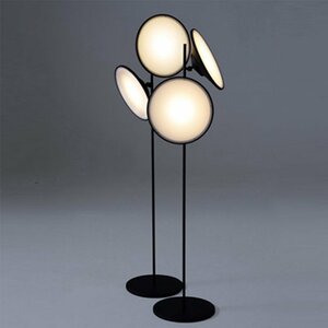  stand light post modern double headlamp designer interior lighting living bookstore light high quality 