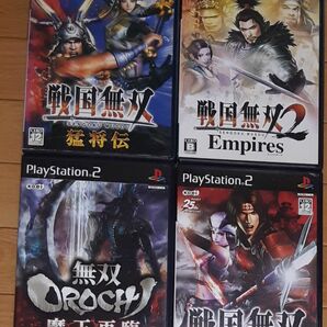 【♪★☆お買得4枚セット★☆♪】戦国無双&OROCHIセットです