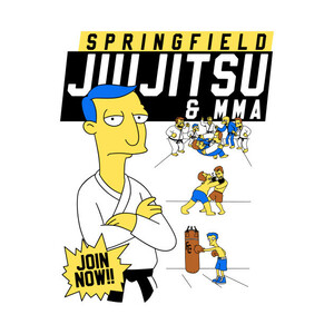 【Tシャツ】　『Springfield Jiu-Jitsu & MMA』　柔術　MMA　UFC　総合格闘技　S／M／L／XL