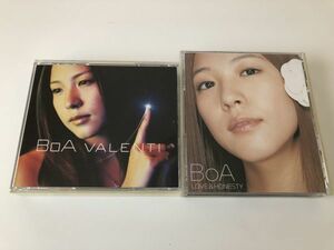 B14049　中古CD　VALENTI (CCCD)(CD+DVD)+LOVE & HONESTY (初回限定生産)(CCCD)(CD+DVD)　BoA　2点セット　