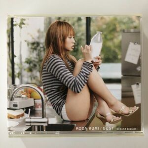 B14280　CD（中古）BEST～second session～(CD+DVD) 　倖田來未