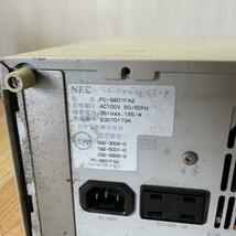 NEC PC-9801FA2 デスクトップPC パソコン ジャンク 激レア 希少 PC0080_画像5