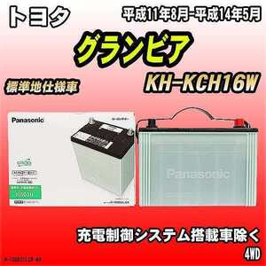 バッテリー トヨタ グランビア KH-KCH16W 平成11年8月-平成14年5月 105D31L パナソニック　サークラ