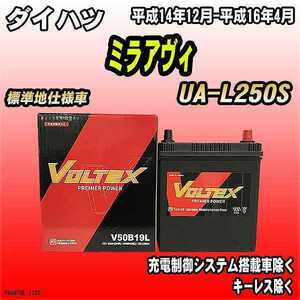 バッテリー VOLTEX ダイハツ ミラアヴィ UA-L250S 平成14年12月-平成16年4月 V50B19L