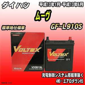 バッテリー VOLTEX ダイハツ ムーヴ GF-L910S 平成13年1月-平成13年6月 V50B19L