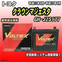 バッテリー VOLTEX トヨタ クラウンマジェスタ GH-JZS177 平成11年9月-平成12年8月 V90D23R_画像1