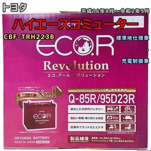 バッテリー GSユアサ トヨタ ハイエースコミューター CBF-TRH223B 平成16年8月～令和2年5月 ER-Q85R/95D23R