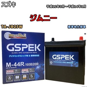 バッテリー デルコア スズキ アルトエコ DBA-HA35S 平成23年12月-平成26年12月 M-44R