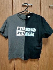 【送料無料】美品　ジーユー　GU キッズ STUDIOSEVEN　スタジオセブン　半袖　ビッグTシャツ Tシャツ　サイズ130　ナオト　三代目