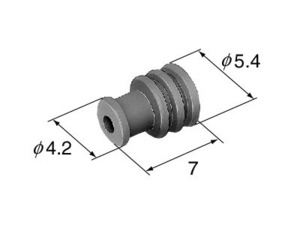 住友電装 090型 RS 防水 ワイヤーシール 10個 7165-0473