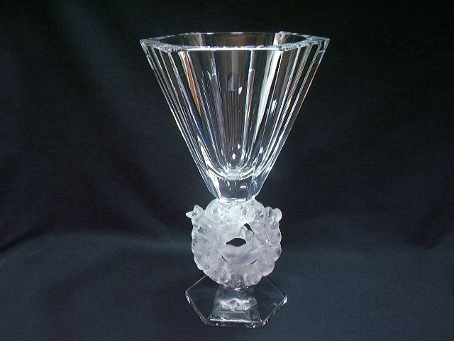 ヤフオク! -「ラリック 花瓶」(クリスタルガラス) (ガラス)の落札相場