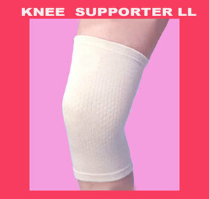 LL size! knees supporter * knee protection *2L size ; largish size! new goods * prompt decision!teka knee correspondence! white XL size 