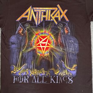 ANTHRAX “For All Kings” アルバムカバーTシャツ Sサイズ 未使用