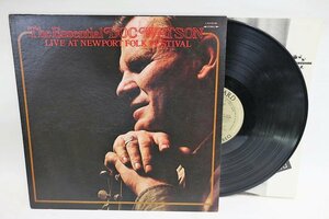 [TK0099R] LP The essential Doc Watson/Live at newport folk festival 盤面良好 国内盤 ライナーノーツ 解説：島田耕 バンガード