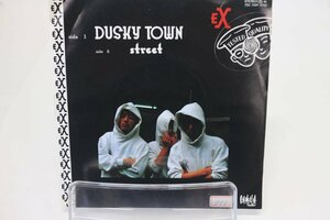 [TK1303EP] EP EX/DUSKY TOWN 激レア見本盤！（非売品）B面：street プロデュース：加藤和彦 歌詞 '80 CAMELLIA RECORDS/ポリドール