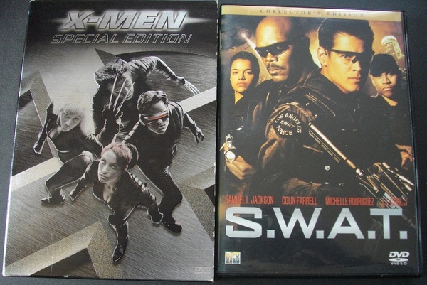 「X-MEN 」「S.W.A.T.」　中古 　　DVD　　 2本セット　　 送料無料　　1276