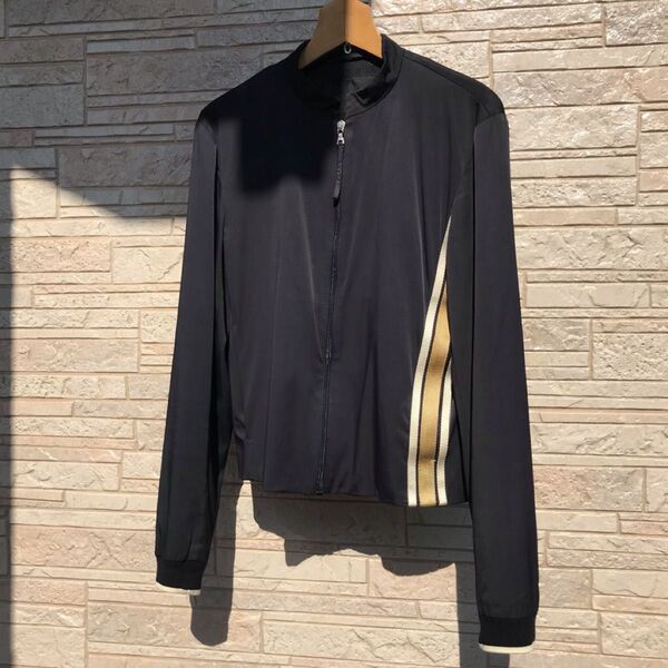 Vtg PRADA Oneside Line Nylon/Silk Blouson Jacket