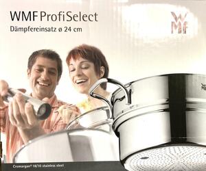 【美品■特価■現品】WMF ProfiSelect series スチーマー 24cm 鍋 パスタ鍋　ステンレス