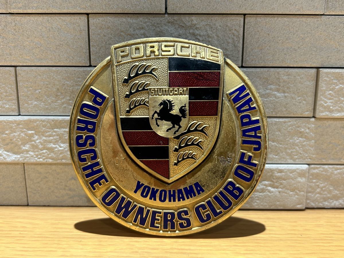 売れ筋の大人気 - PORSCHE CLUB OF JAPAN25周年記念グリルバッチ