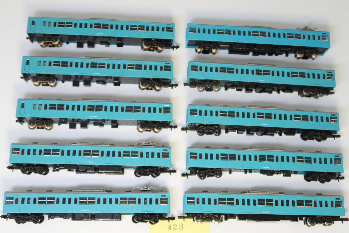 別倉庫からの配送】 92559+増結×3 103系10両フルセット TOMIX 常磐線