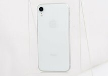 ◇【docomo/Apple】iPhone XR 64GB SIMロック解除済み MT032J/A スマートフォン ホワイト_画像1