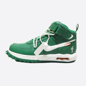 ★SALE★NIKE/ナイキ/Off White/オフホワイト★Air Force 1 Mid SP LTHR/エアフォース1ミッド (Pine Green/White/White/10.5/28.5cm)