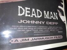 貴重★デッドマン「DEADMAN」ジョニーデップ ジムジャームッシュ ニールヤング 額付 ポスター カフェ CAFE JAZZ 喫茶店 古着屋 古民家_画像2