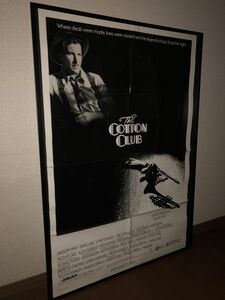 84 year that time thing!* cotton Club amount attaching extra-large Vintage poster Tom way tsukopola New York Harley m Cafe JAZZ coffee shop old clothes shop 