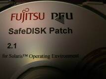 送料最安 140円 CDF32：富士通 PFU　SafeDISK Patch 2.1　for Solari Operating Environments Model No. B23P180210C2　CD 1枚のみ_画像2