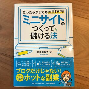 ミニサイトをつくって儲ける法　ほったらかしでも月１０万円！ （ほったらかしでも月１０万円！） 和田亜希子／著