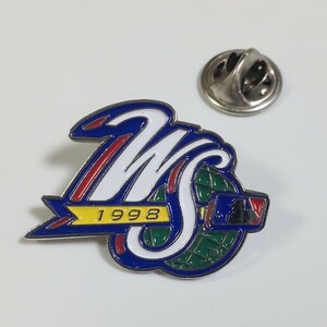 送料120円～ 1998 WORLD SERIES ワールド・シリーズ ピンバッジ MLB 検)非売品 ピンバッチ ピンズ NEWERA 当時物 デッドストック PINS