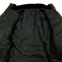 【S2692】【美品】【羊革】Liugoo Leathers リューグーレザーズ ダウンジャケット レザージャケット オールレザー サイズM_画像7